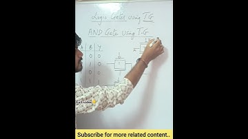and gate using transmission gates. #trending #shortsvideo #digitalelectronics #dsd #vlsi #vlsitips