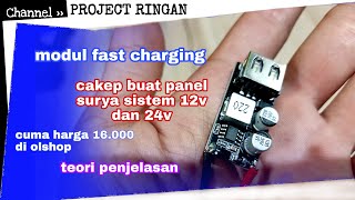 PANEL SURYA 12v / 24 v Cocok dipasangi modul FAST CHARGING ini screenshot 5