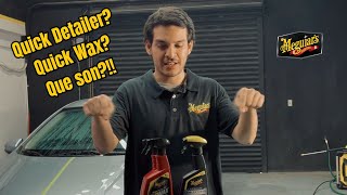 Quick detailer y Quick Wax