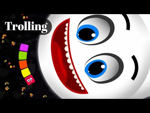 Worms zone io 2022 Best Trolling Snake | Worm zone best trolling | snake game best trolling gameplay