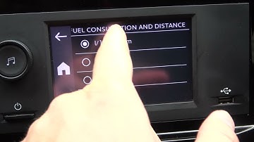 How to Change the Way How Fuel Cunsumption is Shown in The Citroen C3 - Switch to Miles per alon