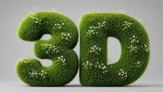 🌿 Create Stunning Grass-Covered 3D Typography AI Art with ChatGPT | Ultra Realistic Image Prompt