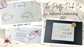 🎄✨ The Pretty Pink Co. 2025 Advent Calendar Unboxing | Ultimate Bundle Sticker Advent ✨🎄 screenshot 3