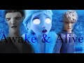 🌗The Cursed Heart || Part 1 || Awake & Alive || Pitch x Elsa x Jack (ft. The Guardians)