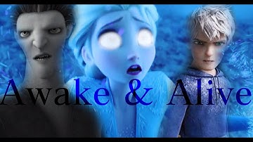 🌗The Cursed Heart || Part 1 || Awake & Alive || Pitch x Elsa x Jack (ft. The Guardians)
