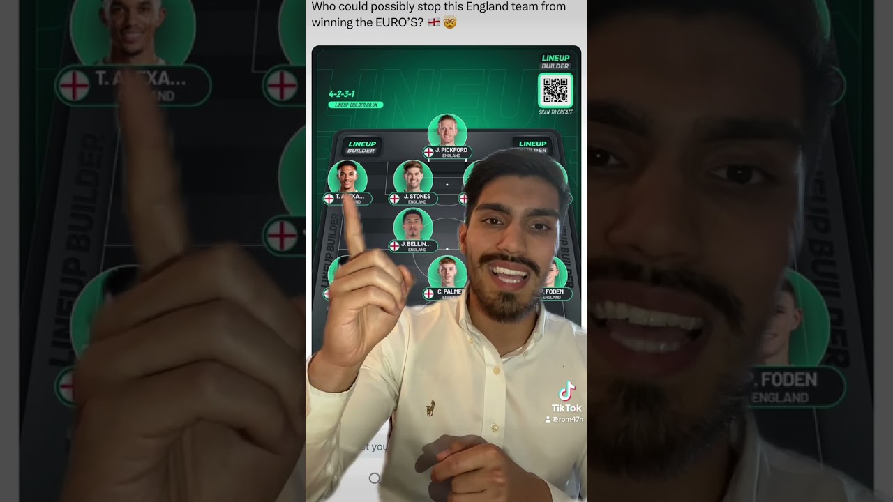 IS THIS THE BEST ENGLAND LINE UP? 😵