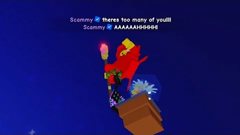 Jandel & Green Beans Destroyed Sammy in Grow a Garden (Cut Scene)