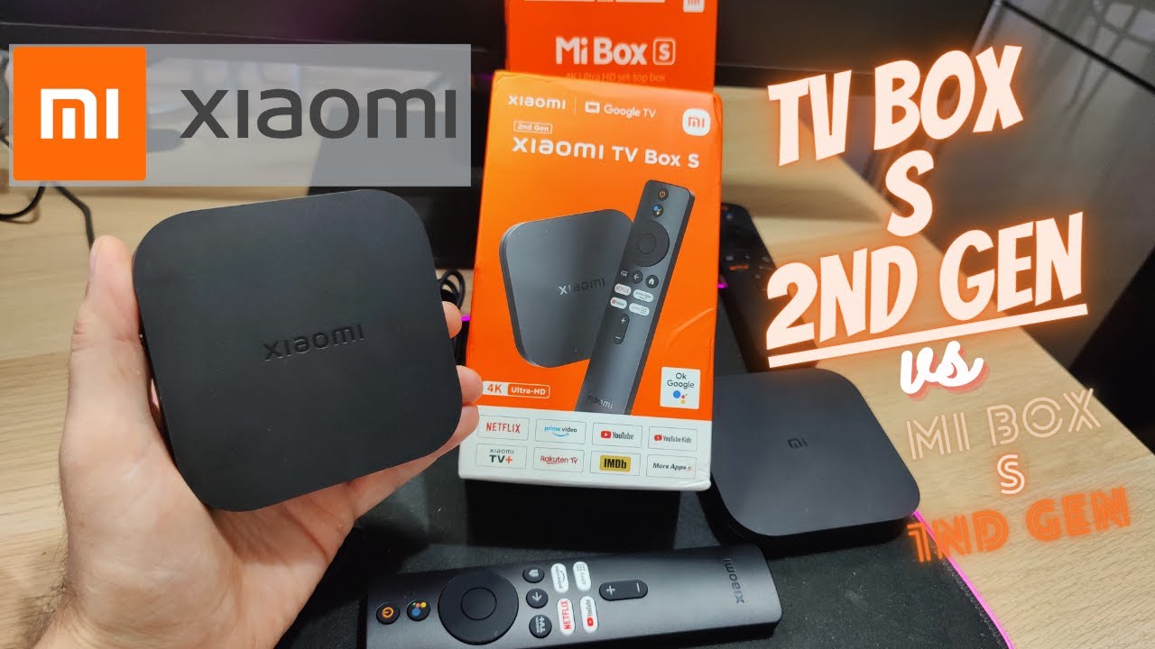 In stock Global Version Xiaomi Mi TV Box S 2nd Gen 4K Ultra HD BT5