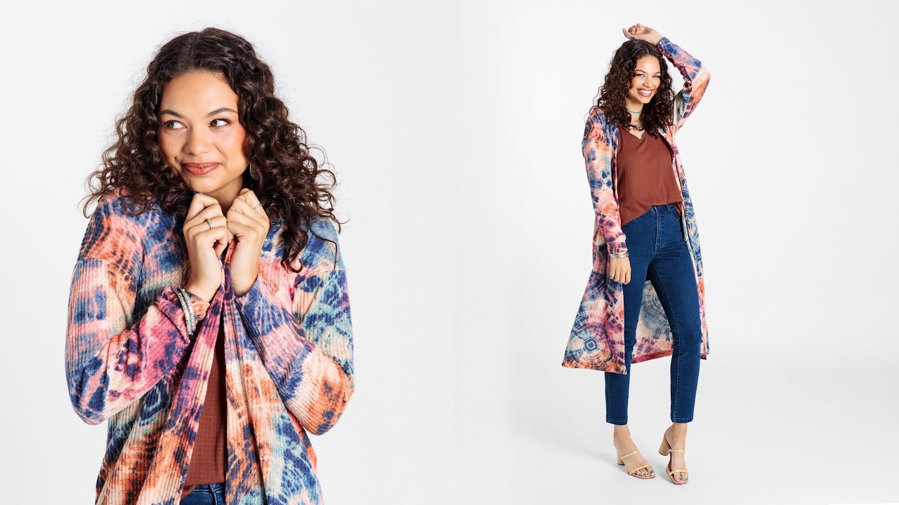 LuLaRoe Janet Duster Cardigan - YouTube
