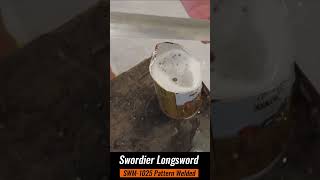 Part 7 | Can Pattern Welded Longsword Handle Heavy Material Cutting Here We Test it Out. #swordier
