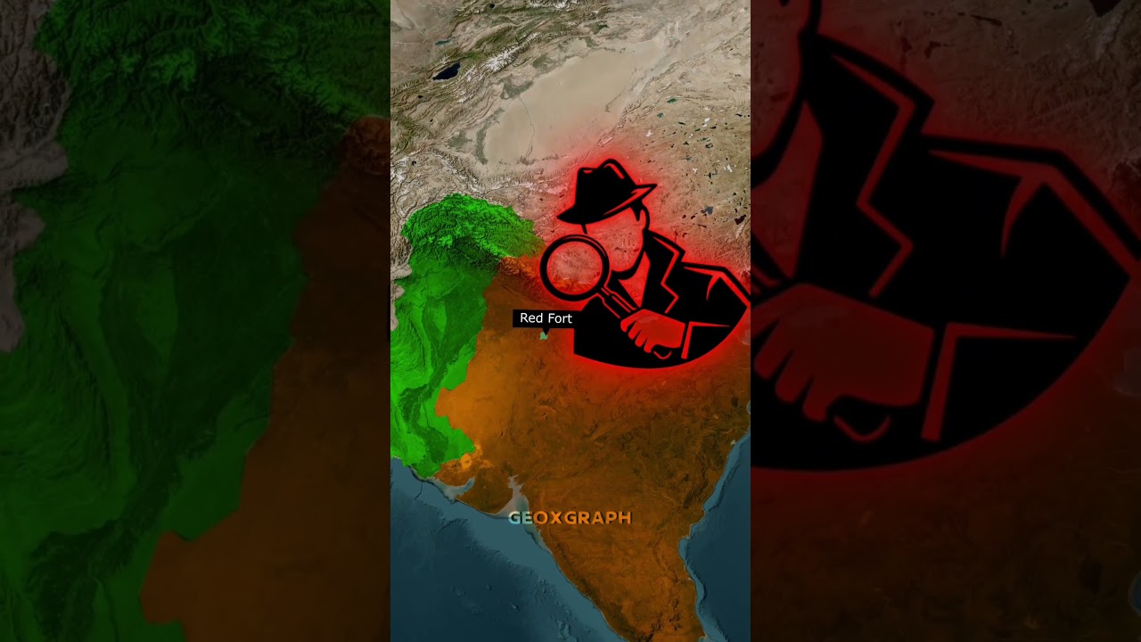 🏰 Delhi’s Red Fort 🇮🇳 