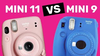Fujifilm Instax Mini 11 VS Mini 9: المقارنة واختبار التصوير