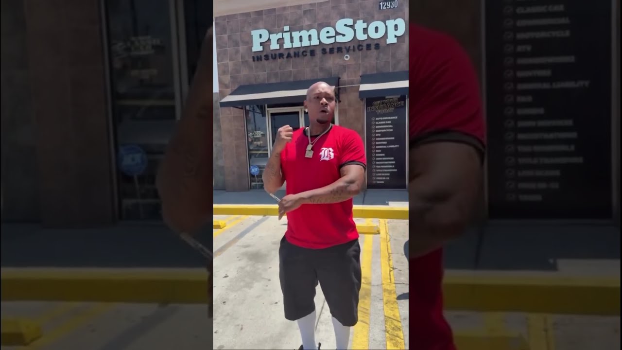 BOMPTON GEE UNO PROMOTING PRIME STOP INSURANCE IN COMPTON Ca ATLANTIC ROSECRANS