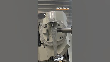 hyperMILL: Turbine Blade Machining with GROB | Accuracy in Motion