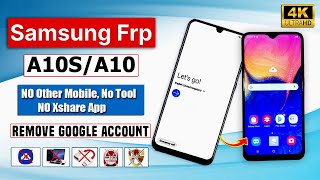 Without Pc💯2024 | Samsung Galaxy A10/A10S FRP Bypass Without Computer ✅Samsung Remove Google Account