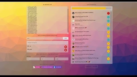 Auto join multiple facebook groups + automatic answer admin questions [Chrome Extension]
