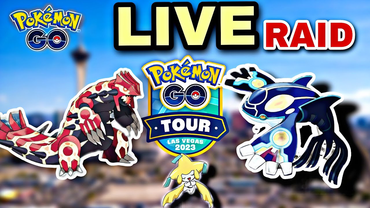 PRIMAL GROUDON & PRIMAL KYOGRE LIVE RAID Hoenn Tour | Pokemon Go Live