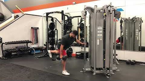 Matthew Ibrahim | DB Hand Supported Ipsilateral 1-Leg RDL