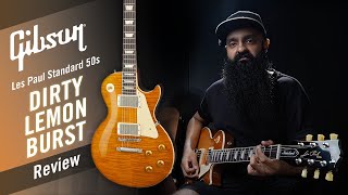 ONE GUITAR, MANY TONES  Gibson Les Paul Standard 50s Review  Exclusive Color (Dirty Lemon Burst)