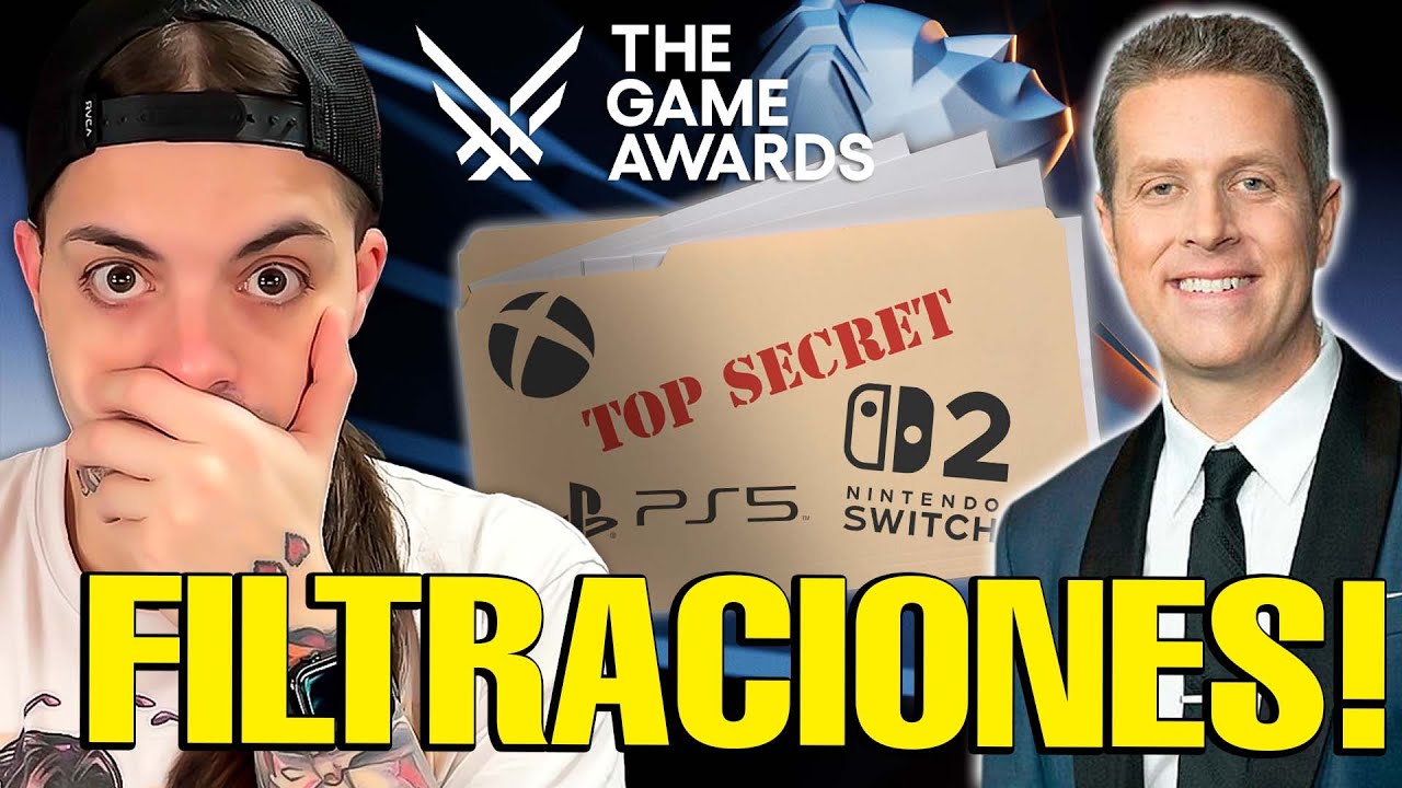 🔥ÚLTIMAS FILTRACIONES de The Game Awards 2025 para Nintendo SWITCH 2, PS5, XBOX y +!