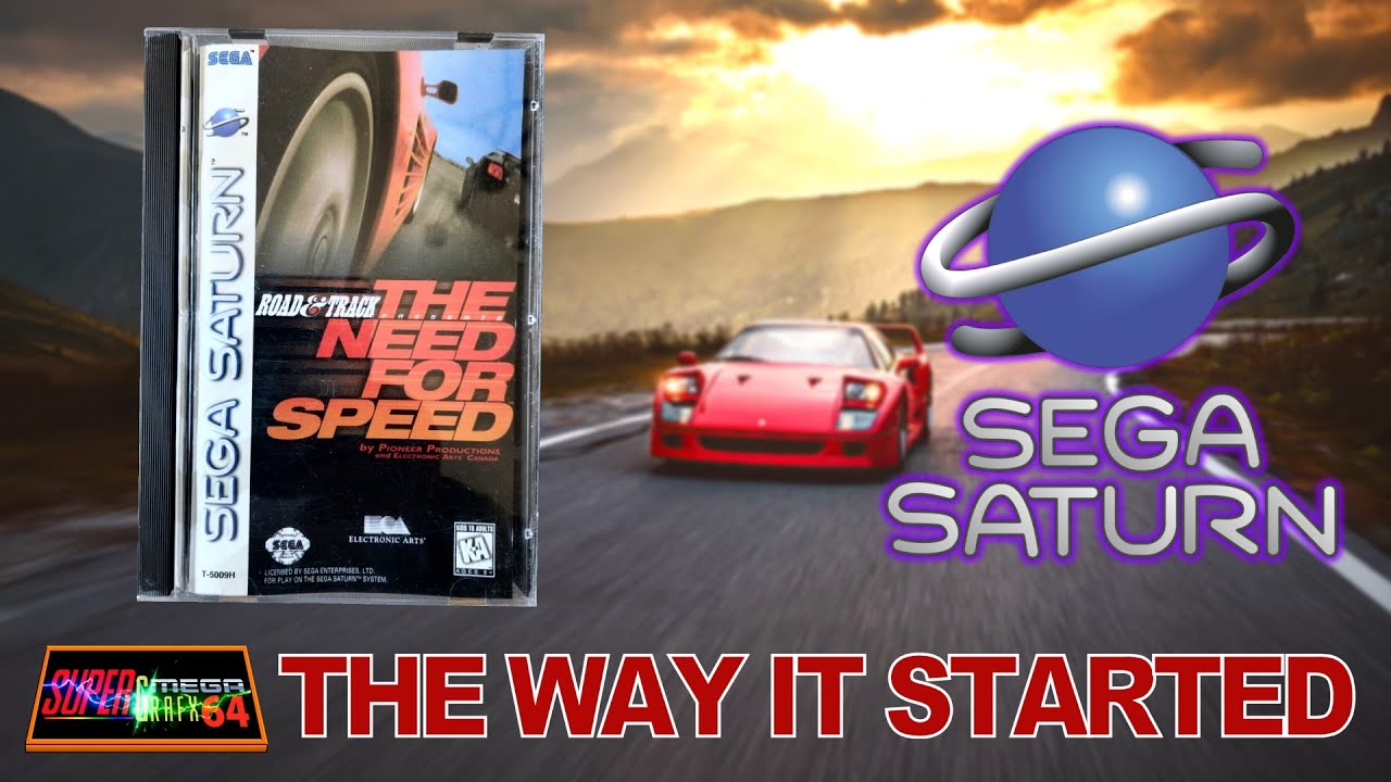 The Need for Speed - SEGA Saturn Gameplay [4K] 