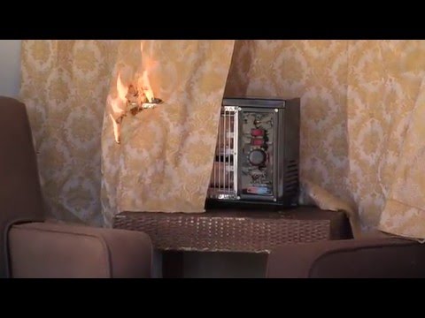 Space Heater Fire Danger