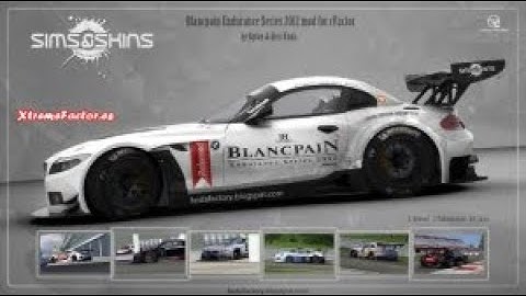 [rFactor] Blancpain Endurace Series 2012 Mod (DOWNLOAD LINK) - All Cars in Menu | Le Mans Week 2022
