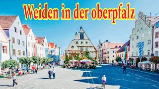 Weiden In Der Oberpfalz City Germany 🇩🇪 Walking Tour, 4K video