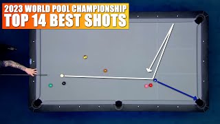 TOP 14 BEST SHOTS | World Pool Championship 2023 (9-Ball Pool) screenshot 1