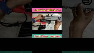 unboxing and restore  chain Saw Machine by electricsolution shorts powertools in 2023 ||