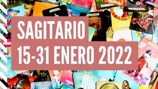 SAGITARIO  HOROSCOPO SEGUNDA QUINCENA ENERO 2022 - LIENZO EN BLANCO