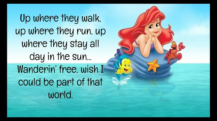 Part of Your World Accompaniment Track