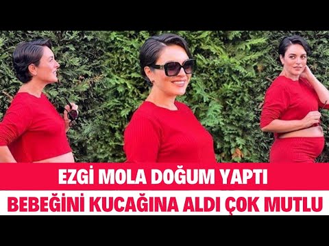 EZGİ MOLA 9 AYLIK BEBEĞİNİ KUCAĞINA ALDI MUSTAFA AKSAKALLI MERVE DİZDAR SİBELCAN SEDA SAYAN