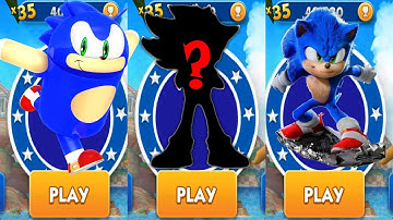 Sonic Dash - New Surprise Character Coming Soon Update All Bosses All Characters Unlocked
