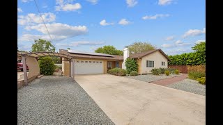 Single Story Home for Sale in Escondido! 2419 Felicita Road, Escondido CA 92029  - Glen Henderson