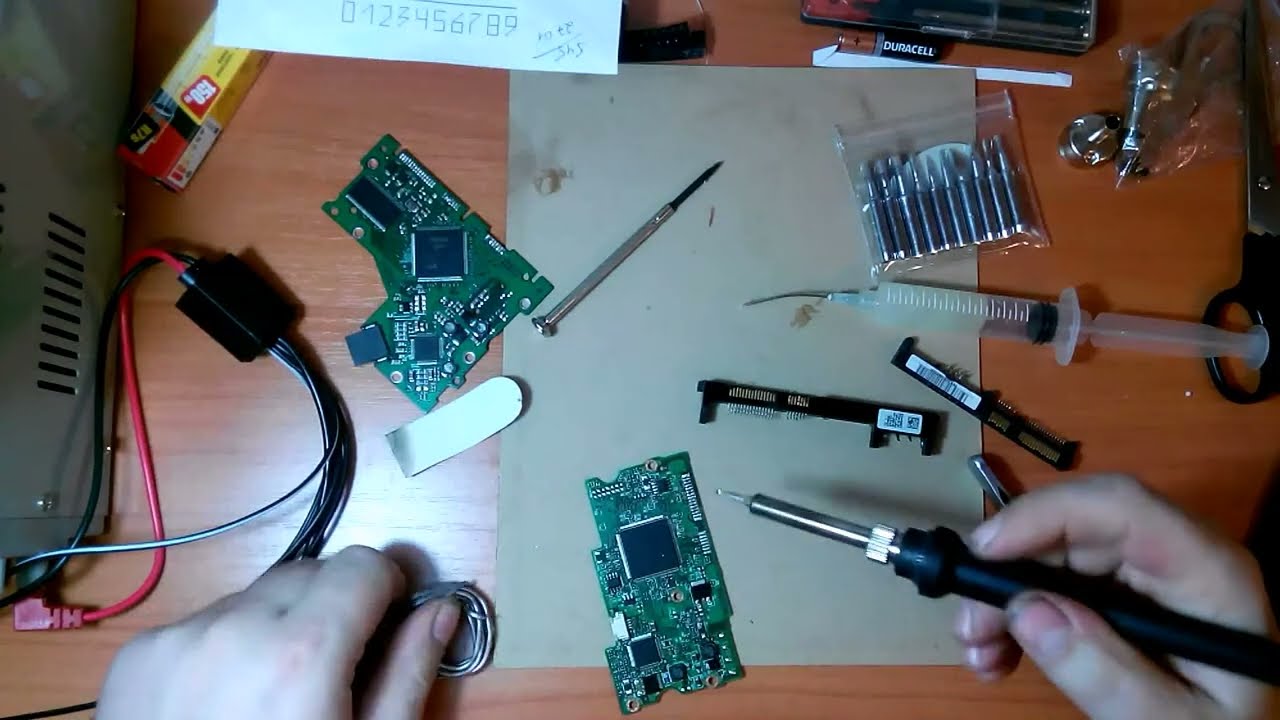 Замена SATA разъема HDD - YouTube