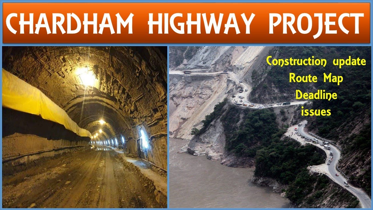 Char Dham Highway Project  Char Dham Yatra Road construction in Uttrakhand  Papa Construction