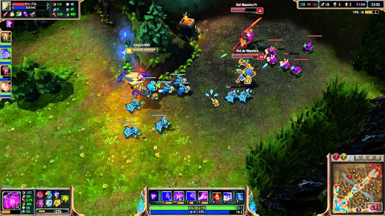 LoL vel'koz ultimate bots - YouTube