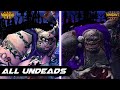 Warcraft 3 Reforged - All Undeads Comparison - Classic vs Reforged