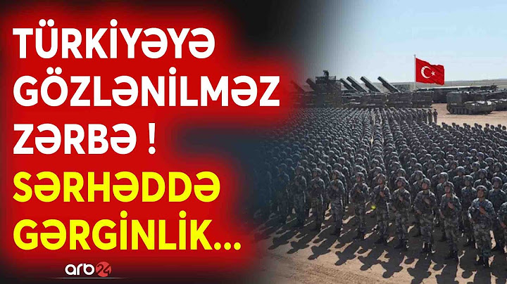 SON DƏQİQƏ! Suriya sərhədində GƏRGİNLİK ARTDI - Türkiyəni gözləyən təhlükə - Hazırlıq başladı -CANLI