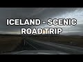 Driving, Scenic Iceland Road Trip 🚗❄️ | Relaxing Piano Music | 4K