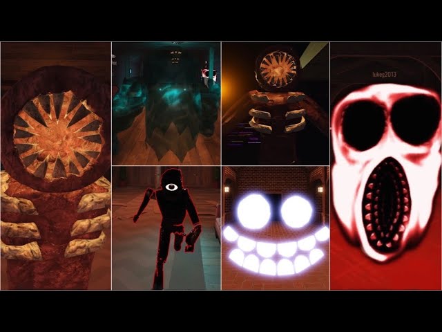 ALL Monsters + NEW Characters Morphs in Find The DOORS Morphs