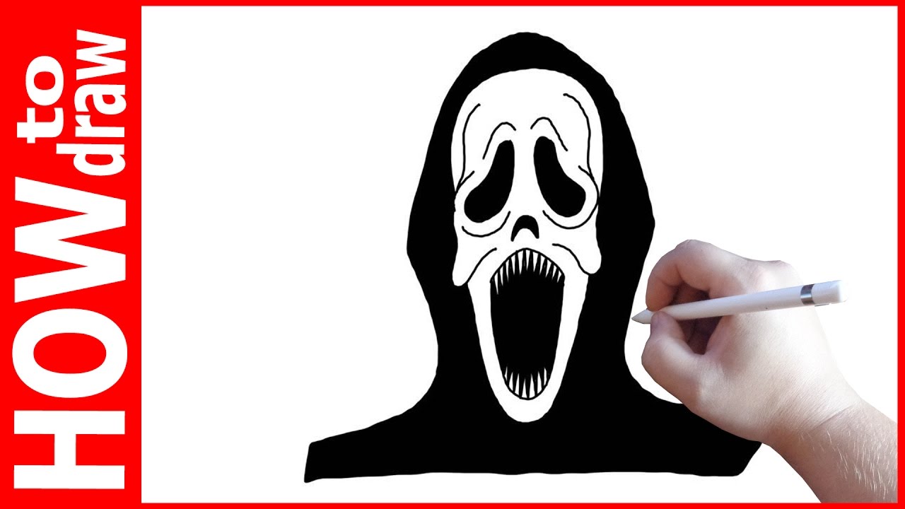 Как нарисовать крика легко