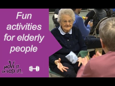 Fun activities for elderly people 