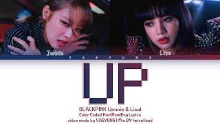 (RAP SUBUNIT) BLACKPINK Jennie x Lisa UP Lyrics (블랙핑크 Cardi B UP 가사) by twicetized