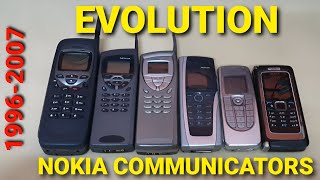 Evolution Of Nokia Communicators [1996 - 2007] #technology