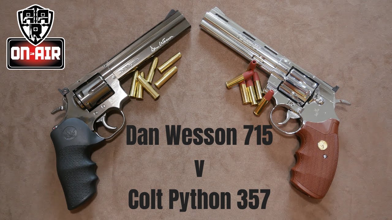 Dan Wesson 715 V Colt Python 357 Magnum Shootout Youtube