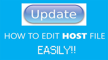 How To Edit Your Windows Hosts File On Any Type Of Windows [WORKING 100%]