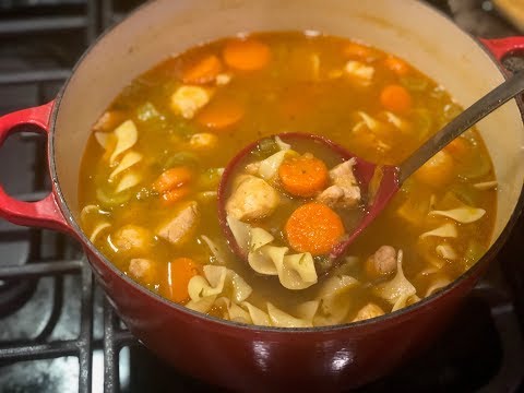 Chicken Noodle Soup by The Cajun Ninja