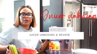 Black & Decker CJ650W CITRUS JUICER - UNBOXING And DEMONSTRATION - REVIEW .  